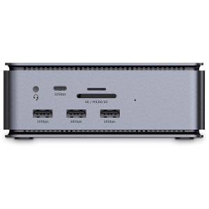LINDY DST-Pro USB4, USB-C Laptop Docking Station