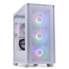 Gaming BALAUR Epic Alb Powered by ASUS, Intel  i5-13400F 2.5GHz, 32GB DDR4, 1TB SSD, RTX 4060 8GB GDDR6, Iluminare RGB