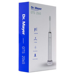 Dr. Mayer Periuta electrica sonica GTS2065,40000Rpm, 4 moduri de periaj, 2 capete periaj incluse, incarcare inductiva