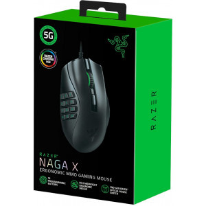 Razer Naga X Wired Black