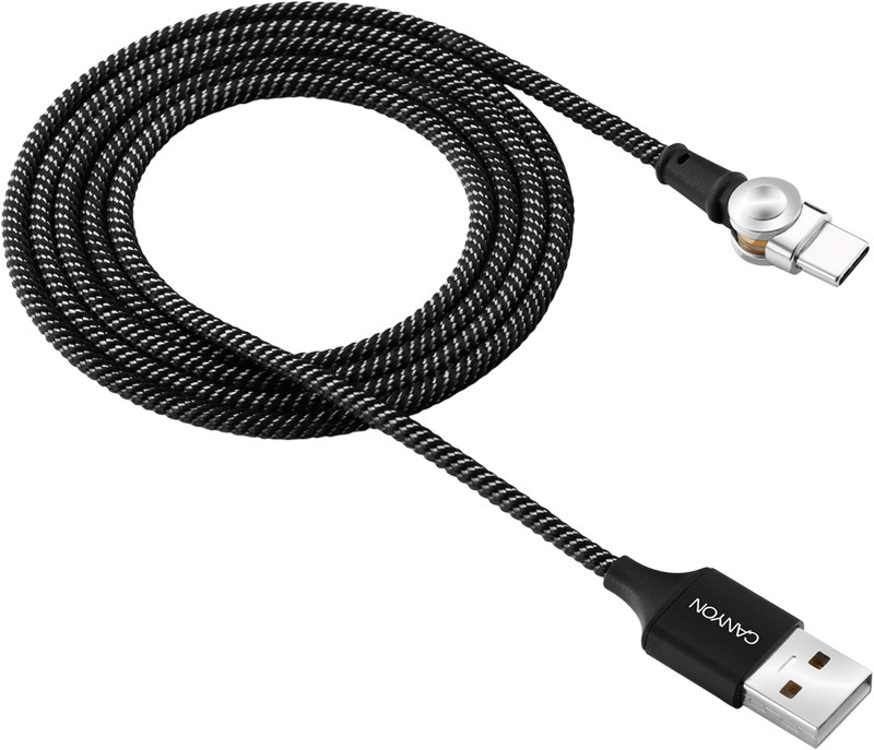 Cablu de date / adaptor Canyon UC-8, USB Male la USB-C Male, 1 m, Black