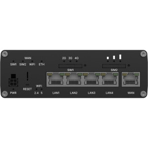 Teltonika Gigabit RUTC41 Dual-Band WiFi 6 4G LTE Black