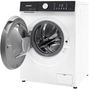 Daewoo DWD-CS1014, 10 kg, 1400 RPM, Clasa A, Inverter, Eco Wash, Quick Wash, Alb