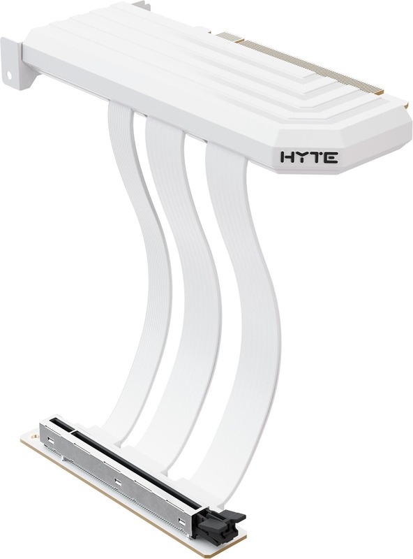 Accesoriu carcasa HYTE PCIe 5.0 Riser Cable, 200mm, White