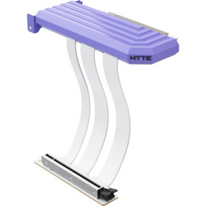 Accesoriu carcasa HYTE PCIe 5.0 Riser Cable, 200mm, Taro Milk Purple