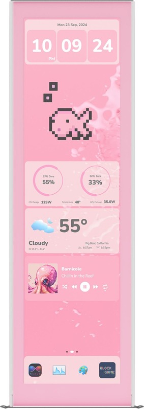 Accesoriu carcasa HYTE Y70 Touch Infinite Display Upgrade, Strawberry Milk Pink