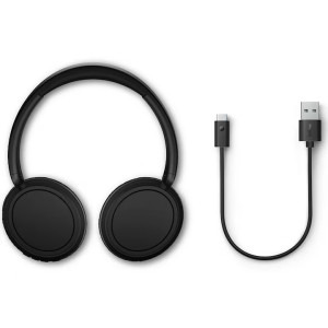 Philips Over-Ear, TAH5209BK/00, Wireless, Bluetooth, Black