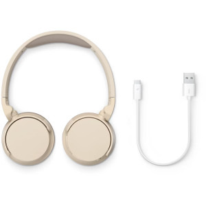 Philips Over-Ear, TAH3209BG/00, Wireless, Bluetooth, Bej