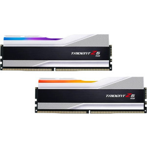 Memorie G.Skill Trident Z5 RGB 64GB DDR5 6400MHz CL32 Dual Channel Kit Silver