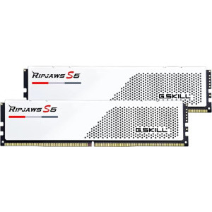 Memorie G.Skill Ripjaws S5 64GB DDR5 6000MHz CL28 Dual Channel Kit White
