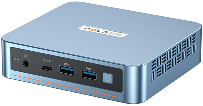 Mini PC Peladn WI-6, Procesor Intel N100 3.4GHz Alder Lake-N, 12GB RAM, 512GB SSD, UHD Graphics, Windows 11 Pro