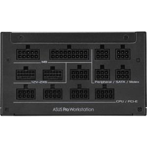ASUS PRO-WS-1600P ATX 3.1, 80+ Platinum, 1600W, Black