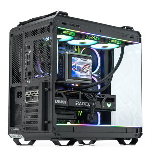 Gaming DRAGON Powered by ASUS, AMD Ryzen 7 9800X3D 4.7GHz, 32GB DDR5, 2TB SSD, RX 9070 XT 16GB GDDR6, Iluminare RGB, Windows 11 Home (Game Ready)