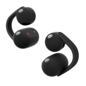 Sony In-Ear, LinkBuds Clip WF-LC900B, True Wireless, Bluetooth, IPX4, AI Voice Assist, Black