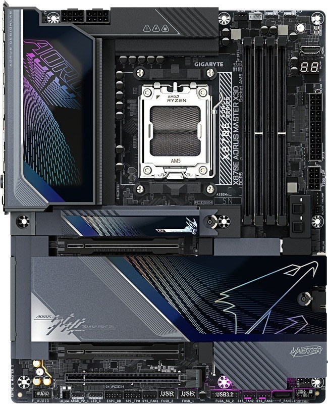 Placa de baza GIGABYTE X870E AORUS MASTER X3D
