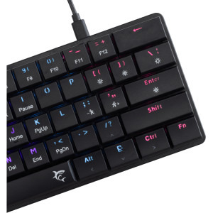 White Shark Nagamaki Rainbow Black Brown Switch Mecanica
