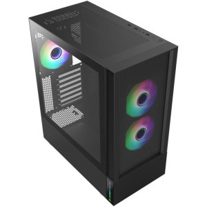 Gaming BALAUR Epic Advanced Edition, Intel i5-14400F 2.5GHz, 32GB DDR4, 1TB SSD, RTX 5060 8GB GDDR7, Iluminare RGB