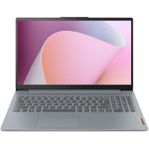 Laptop Lenovo 15.6 IdeaPad Slim 3 15AMN8, FHD IPS, Procesor AMD Ryzen™ 5 40 (4M Cache, up to 4.3 GHz), 16GB LPDDR5, 512GB SSD, AMD Radeon 610M, No OS, Arctic Grey