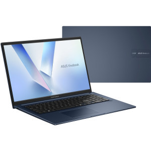 ASUS 17.3'' Vivobook 17 X1704MA, FHD, Procesor Intel® Core™ 7 350 (6M Cache, up to 4.80 GHz), 16GB DDR5, 512GB SSD, Intel Graphics, No OS, Quiet Blue