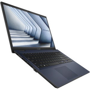 ASUS 15.6'' ExpertBook B1 B1502CVA, FHD, Procesor Intel® Core™ i7-1355U (12M Cache, up to 5.00 GHz), 16GB DDR4, 512GB SSD, Intel Integrated Graphics, Win 11 Pro, Star Black