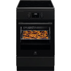 Aragaz Electrolux LKI564266K, Inductie, 4 zone de gatit,  SteamBake, Multilevel Cooking, Autocuratare catalitica, Timer, Grill, AirFry, Clasa A, 50 cm, Negru