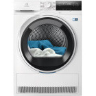 Uscator de rufe Electrolux EW7D384AE, Pompa de caldura, 8 kg, Clasa C, DelicateCare, MixCare, SensiCare, Iluminare interioara, Alb