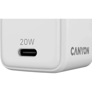 Canyon GaN, 1x USB-C, Power Delivery 20W, tehnologie Quick Charge 3.0