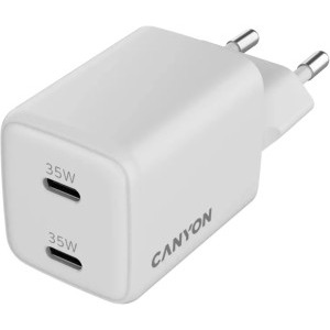 Canyon GaN, 2x USB-C, Power Delivery 35W