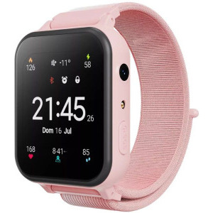 SmartWatch pentru Copil Canyon Alfie KW-37, Study & Game Pink, functie apeluri, functie SOS
