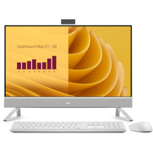 All-In-One PC DELL EC27250, 27 inch FHD Touchscreen, Intel® Core™ 7 150U 5.4GHz Raptor Lake, 16GB RAM, 1TB SSD, Intel Graphics, Camera Web, Windows 11 Pro