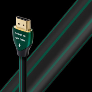 Audioquest Forest 48, HDMI Male - HDMI Male, v2.1, 3m, negru-verde