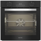 Cuptor incorporabil Arctic ARVIE1430BM, Electric, 71 L, Autocuratarea catalic, Timer, Grill, Clasa A, Negru