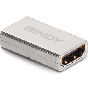 LINDY 1x HDMI 2.1 Female - 1x HDMI 2.1 Female, gri