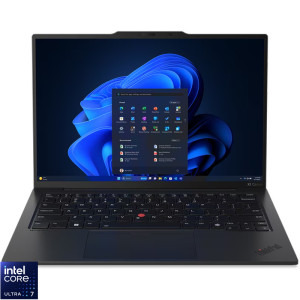 Lenovo 14'' ThinkPad X1 Carbon Gen 12, 2.8K OLED 120Hz Touch, Procesor Intel® Core™ Ultra 7 155U (12M Cache, up to 4.80 GHz), 32GB LPDDR5X, 2TB SSD, Intel Integrated Graphics, Win 11 Pro, Black, Paint