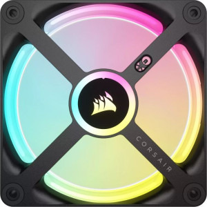 Corsair iCUE Link QX120 RGB 120mm Starter Kit Black Three Fan Pack