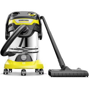 Karcher WD 5 S V-30/5/22, cu sac, 1100W, 30L, Galben/Negru/Argintiu