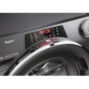 Candy RO14106DWMCRT-S, 10 kg, 1400 RPM, Clasa A, Inverter, Steam, Quick&Clean, Antracit