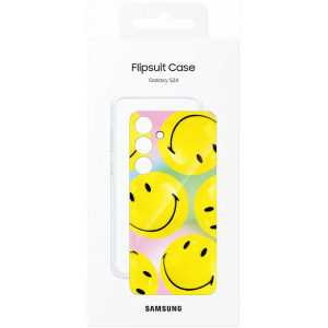 Samsung Capac protectie spate FlipSuit Yellow pentru Galaxy S24 Plus