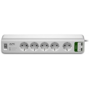 APC Essential SurgeArrest 5x Schuko 2x USB