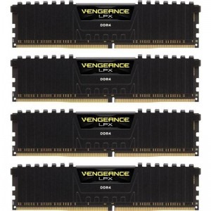 CORSAIR VENGEANCE LPX DDR4 16GBx4（64GB） Memorie Corsair Vengeance LPX Black 64GB DDR4 3333MHz CL16 Quad