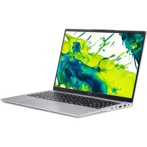 Acer 15.6'' Aspire Lite 15 AL15-54P, FHD IPS, Procesor Intel® Core™ Ultra 5 115U (10M Cache, up to 4.20 GHz), 8GB LPDDR5, 512GB SSD, Intel Graphics, No OS, Light Silver