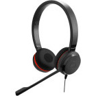 Casti Jabra Office/Call Center, Evolve 20 SE MS, Wired, Binaural, On-Ear, USB-C/USB-A, Black
