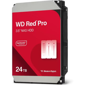 WD Red Pro NAS 24TB SATA 7200RPM 512MB