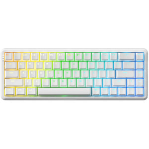 Ajazz AK680 MAX RGB White Magnetic Switch Mecanica