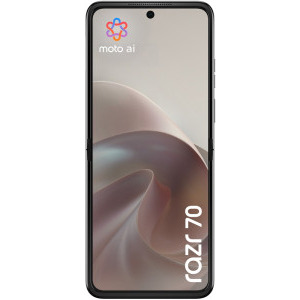 Motorola Razr 70, 256GB, 8GB RAM, Dual SIM, 5G, Tri-Camera, PANTONE Bright White