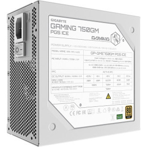 GIGABYTE GP-GME750GM PG5 ICE, 80+ Gold, 750W