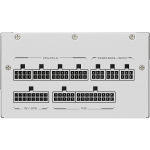 GIGABYTE GP-GME850GM PG5 ICE, 80+ Gold, 850W, White