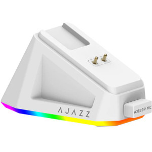 Ajazz AJ159P MC White + Charging Dock RGB