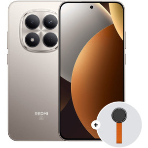 Xiaomi Redmi Note 15 Pro, 256GB, 8GB RAM, Dual SIM, 5G, Tri-Camera, Titanium + Woven Strap Ring Stand