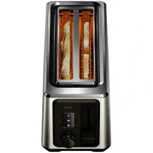 Braun Prajitor de paine Identity HT5220BK, 1470W, Inox